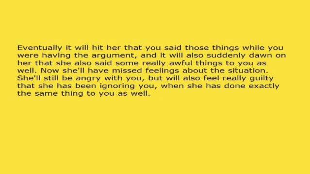 Want to Get Your Ex Girlfriend Back But She is Ignoring You? These Tips Will Mesmerize Her Again.avi