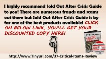 Sold Out After Crisis Guide & Bonuses Extreme Discounted Price