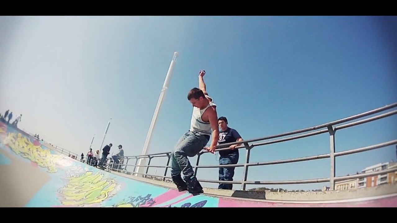 Seb' Cornette - RollerStreet - Skatepark Le Havre (summer 2013)
