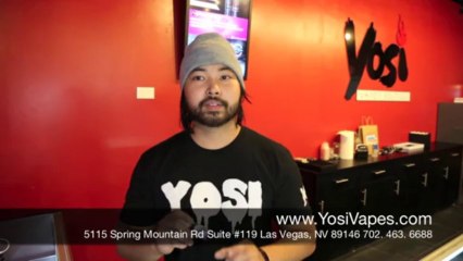 Video herunterladen: Yosi Vapor Boutique's Review of Top Selling E Juice & Vape Tanks | Las Vegas pt. 4