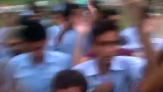 ATI Students raising slogans at ISLAMIC UNIVERSITY BAHAWALPUR (IUB) Pakistan