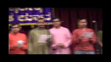 VIDYARANYA KANNADA KUTA: GANESHA HABBA 2013: BHAVASANGAMA: AASHYA GEETHE; "ALLI HUTTIDAROO.."