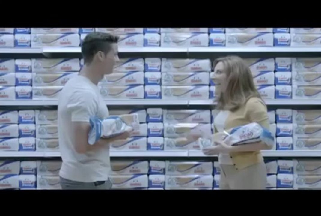 Ο Κριστιάνο Ρονάλντο στη διαφήμιση της Bimbo