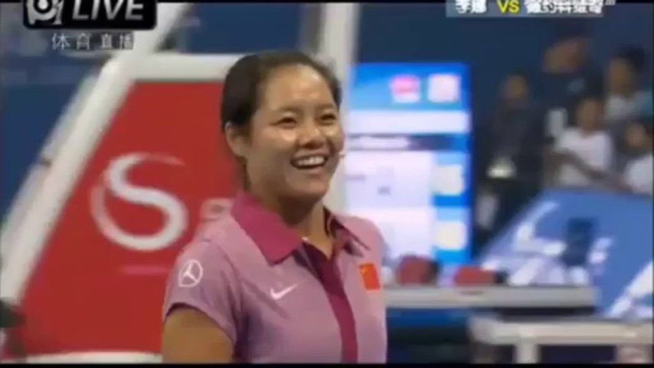 Novak Djokovic vs Li Na Highlights ~ Battle of the Sexes
