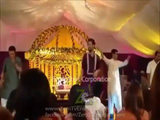 Atif Aslam Dancing At His Mehndi on 27th March 2013