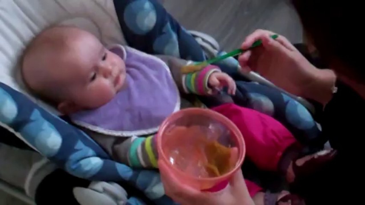 Je tire la langue pour manger