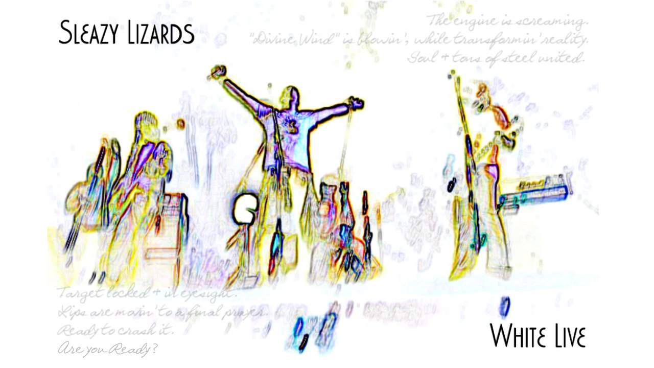 Sleazy Lizards - RNR Kamikaze (White Live)