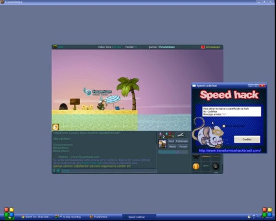 @LaLaBamBam Speed Hack Forummice