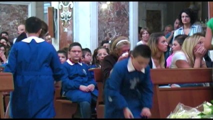 Carinaro (CE) - I funerali di Marianna, la bimba morta di leucemia (27.09.13)