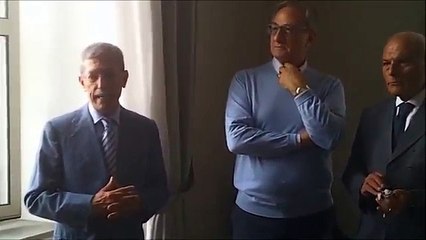 Aversa (CE) - Tribunale, il presidente Daniele visita il Castello Aragonese -1- (27.09.13)