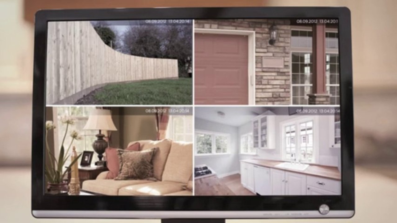 Indoor and Outdoor Security Cameras with 40 feet of Night Vision