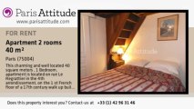 1 Bedroom Apartment for rent - Ile St Louis, Paris - Ref. 8007