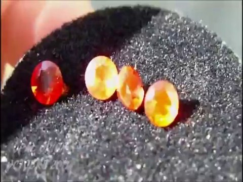 OF65 - OPAL ORION - OPALE DE FEU FACETTEE DU MEXIQUE