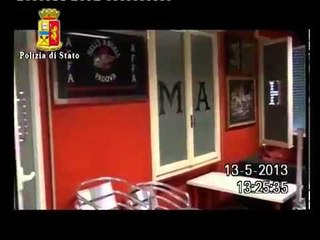 Padova - Droga, polizia arresta 3 bikers della banda Hell's angels (27.09.13)