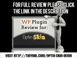 wordpress plugin for optin form - optinskin review