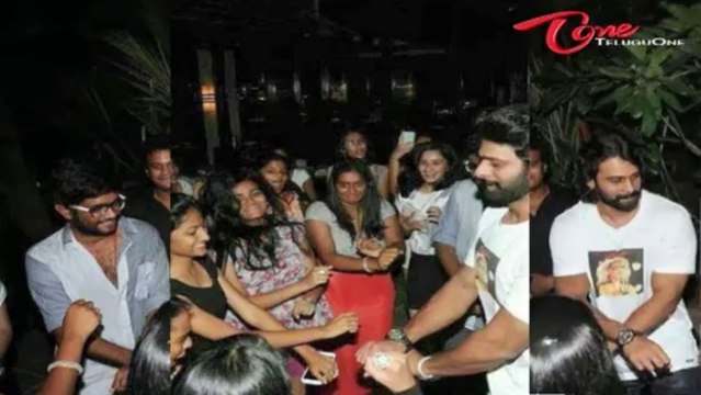 Prabhas Dances For Gangnam Style Pics