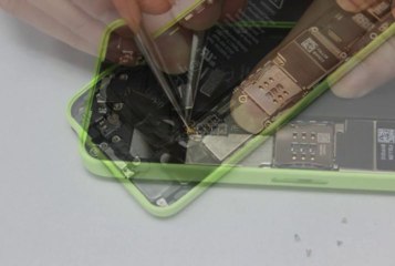 Hytparts.com-iPhone 5c battery teardown
