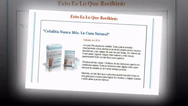 Celulitis Nunca Mas la Cura Natural