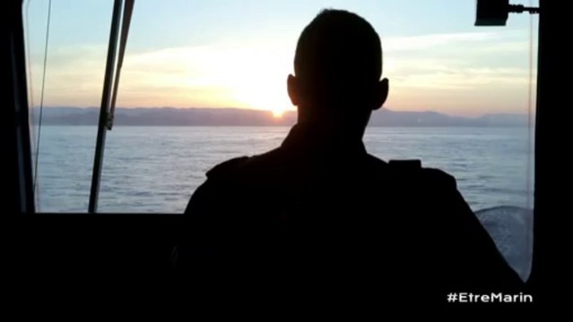 Caméra embarquée - Coucher de soleil depuis la passerelle