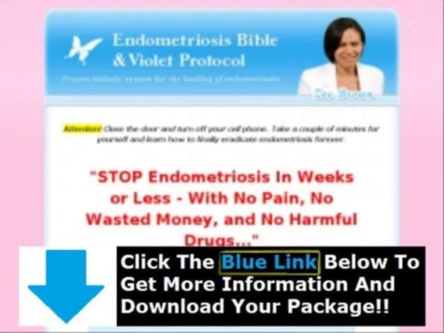 ⁣Endometriosis Bible + Endometriosis Bible & Violet Protocol