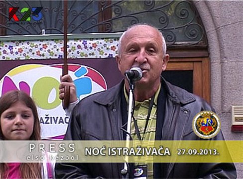 K23TV - Press iz prve ruke - Noć istraživača - 27. septembar 2013.