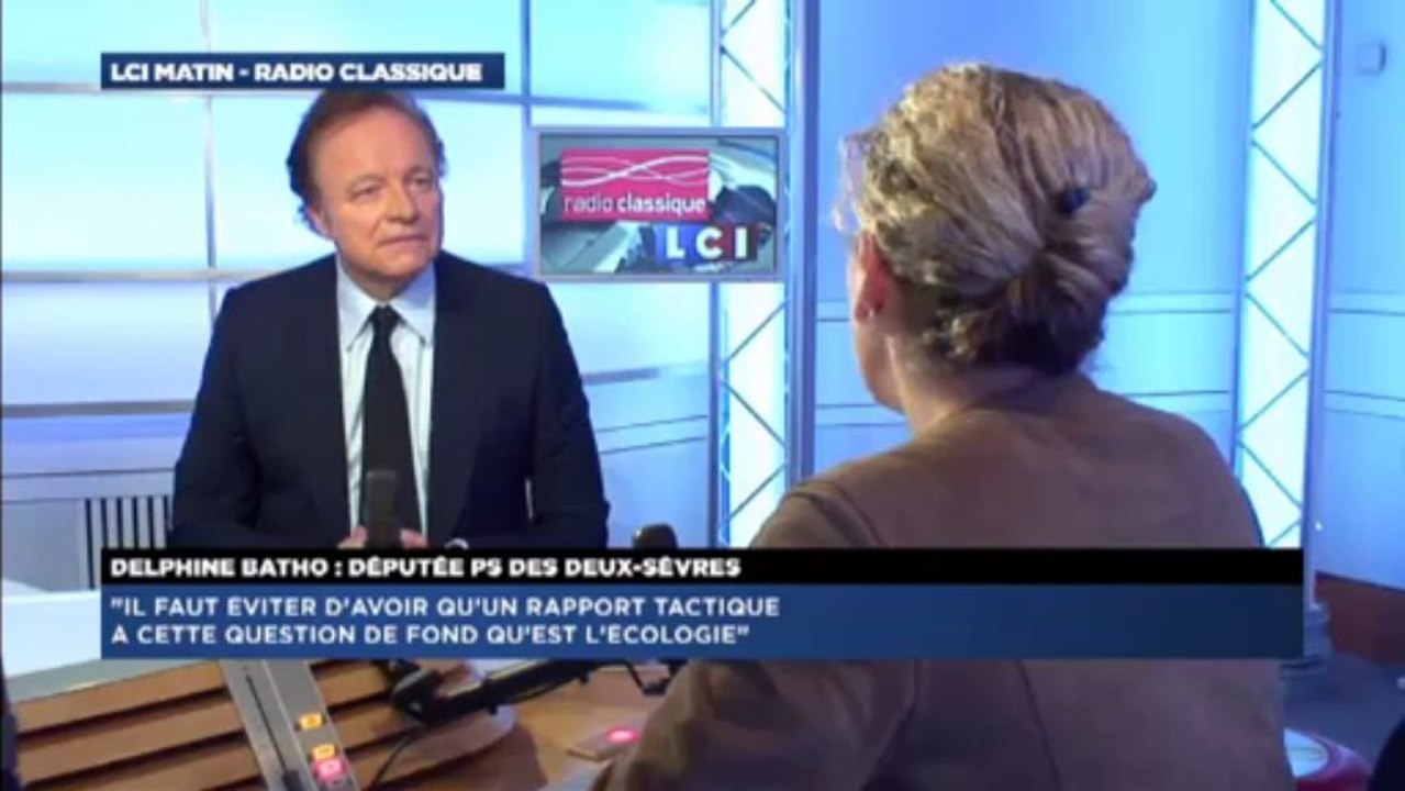 Delphine Batho, invitée politique de Guillaume Durand avec LCI