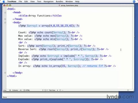 PHP Training - Array Functions - Part 15 - ViDHIPPo.Com