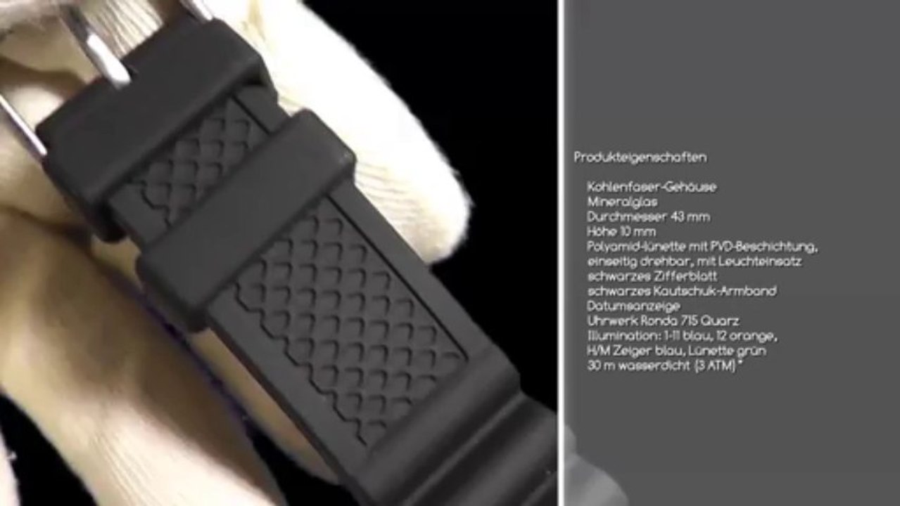 Traser h3 professional shadow p6508.900.h4.01 kautschuk