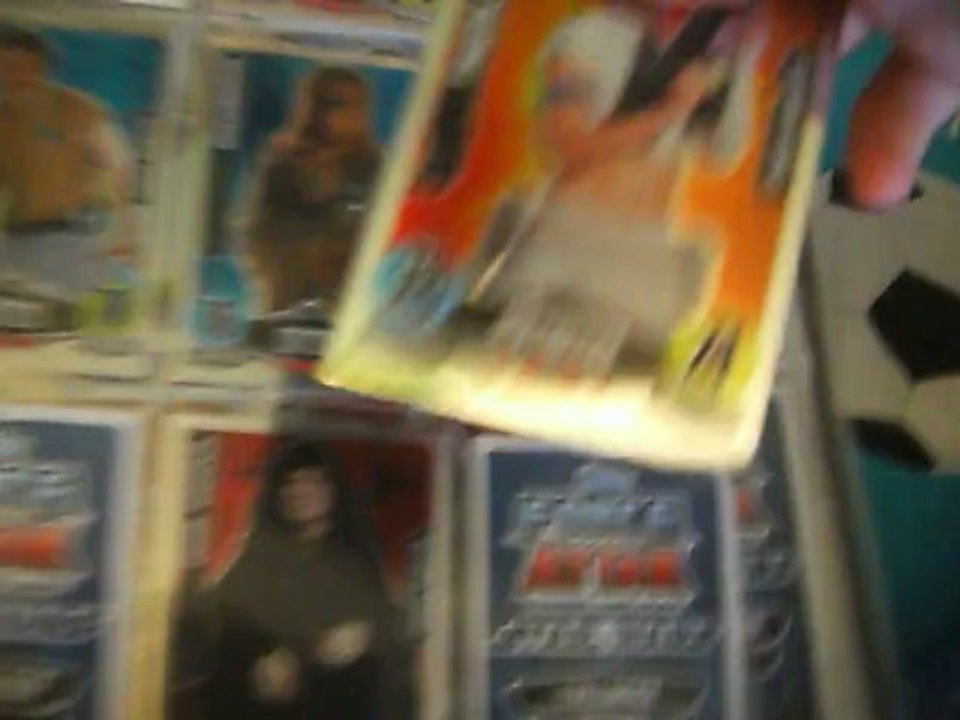 présentation de mes cartes Star Wars !