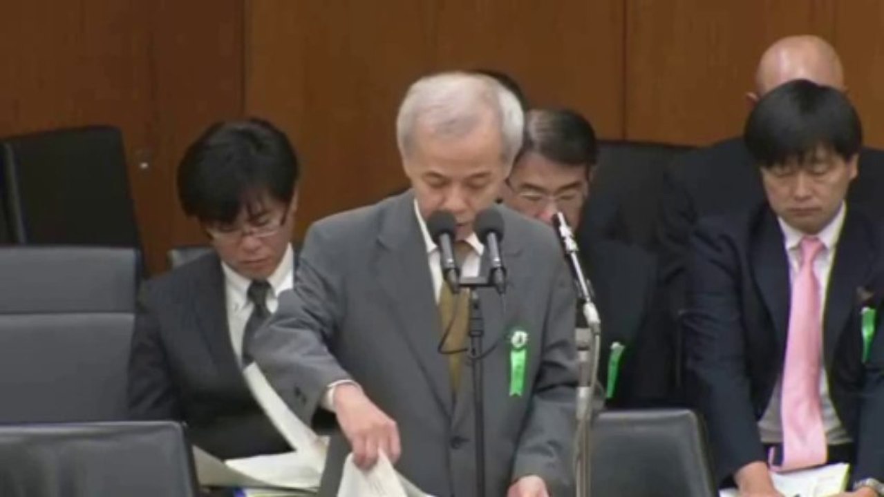 20130927 衆議院 経済産業委員会 「福島第一原発汚染水問題」 参考人招致