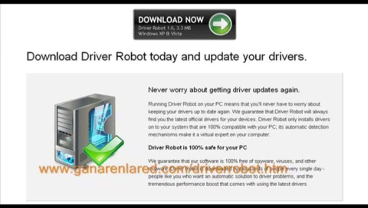 Driver Robot updates your drivers