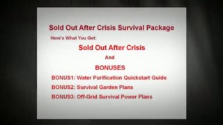 soldoutaftercrisis - Sold Out After Crisis Survival Package