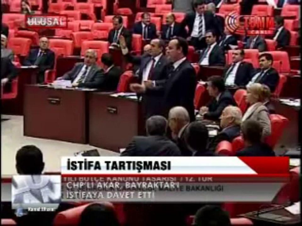 İSTİFA TARTIŞMASI