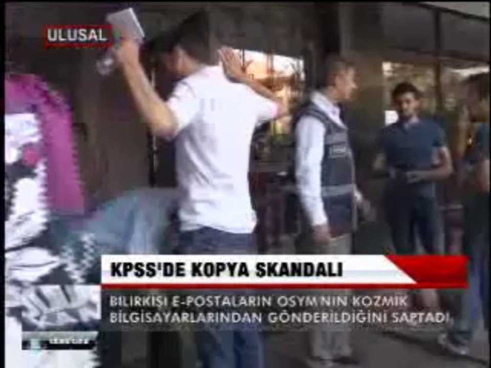 KPSS' DE KOPYA SKANDALI