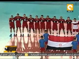 منتخب مصر للكرة الطائرة يتوج بالبطولة الإفريقية في تونس على حساب المغرب