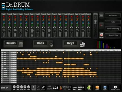 Drum And Bass Software Dr Drum - How To Make Beats Using Dr Drum
