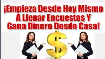 Encuestas como ganar dinero en internet . Trabajo haciendo encuestas remuneradas por Internet