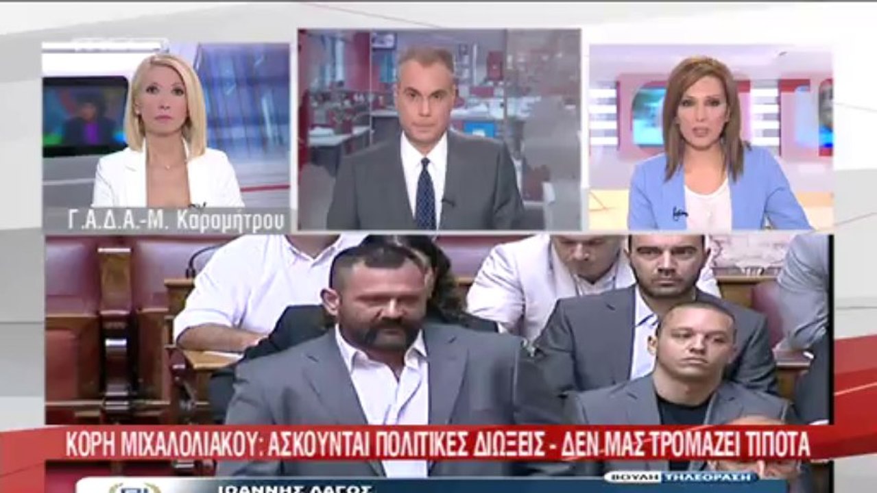 Δηλώσεις της κόρης Μιχαλολιάκου