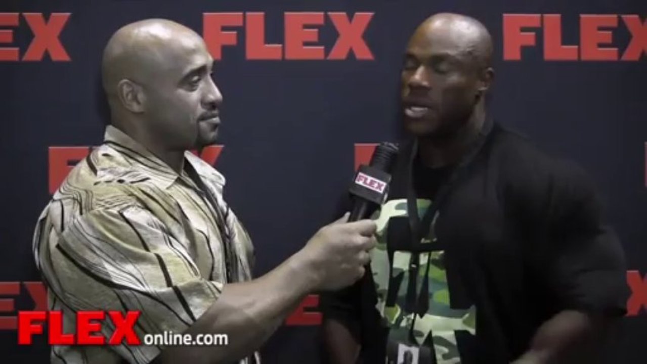 Phil Heath - Intervewed immediately after the 2013 Mr. Olympia Prejudging