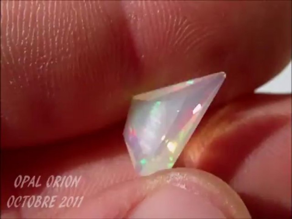 OE128 - OPAL ORION - Opale facettée Welo Ethiopie