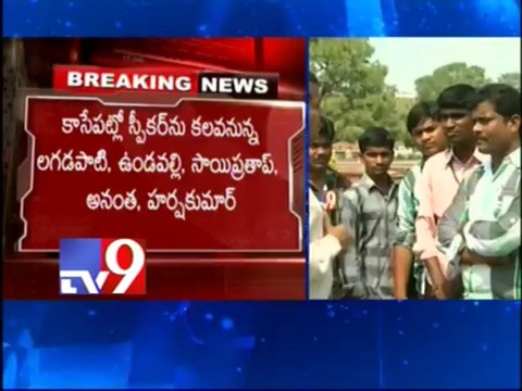 Seemandhra Congress MPs request Speaker Meira Kumar to accept resignations