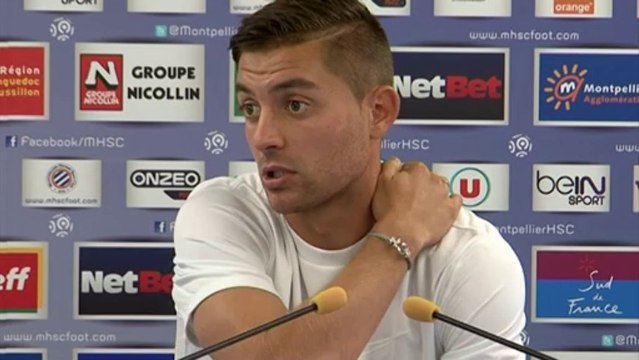 Anthony Mounier avant Ajaccio-MHSC (J8)