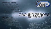 Metal Gear Solid V - Ground Zeroes TGS 2013 Main Menu! Every TGS-Related Video!