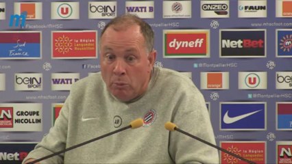 MHSC Jean Fernandez prend la défense de Rémy Cabella