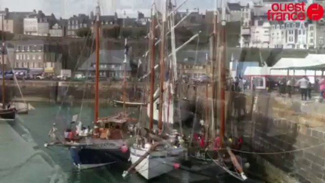 Parade pour les 30 ans de l'Association des vieux gréements - L'Association des vieux gréements granvillais fête ses 30 ans