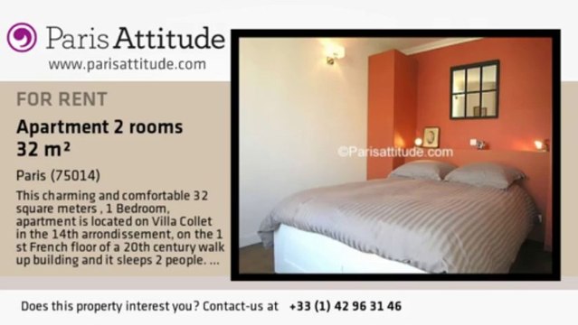 1 Bedroom Apartment for rent - Plaisance/Pernety, Paris - Ref. 6687