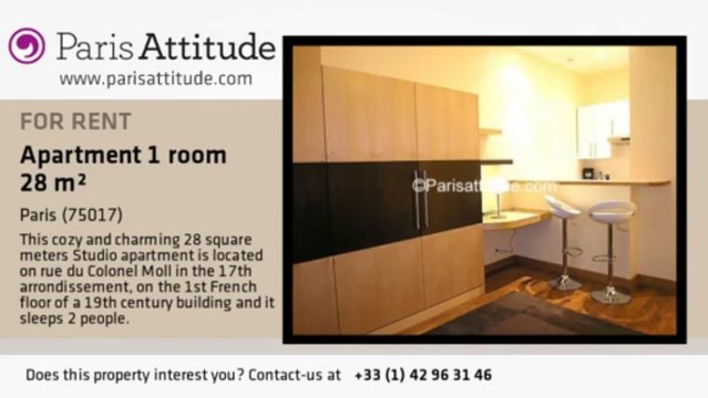 Studio Apartment for rent - Arc de Triomphe, Paris - Ref. 3850