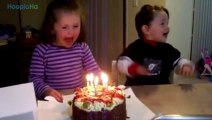 Adorably Messy Babies Eating Birthday Cake