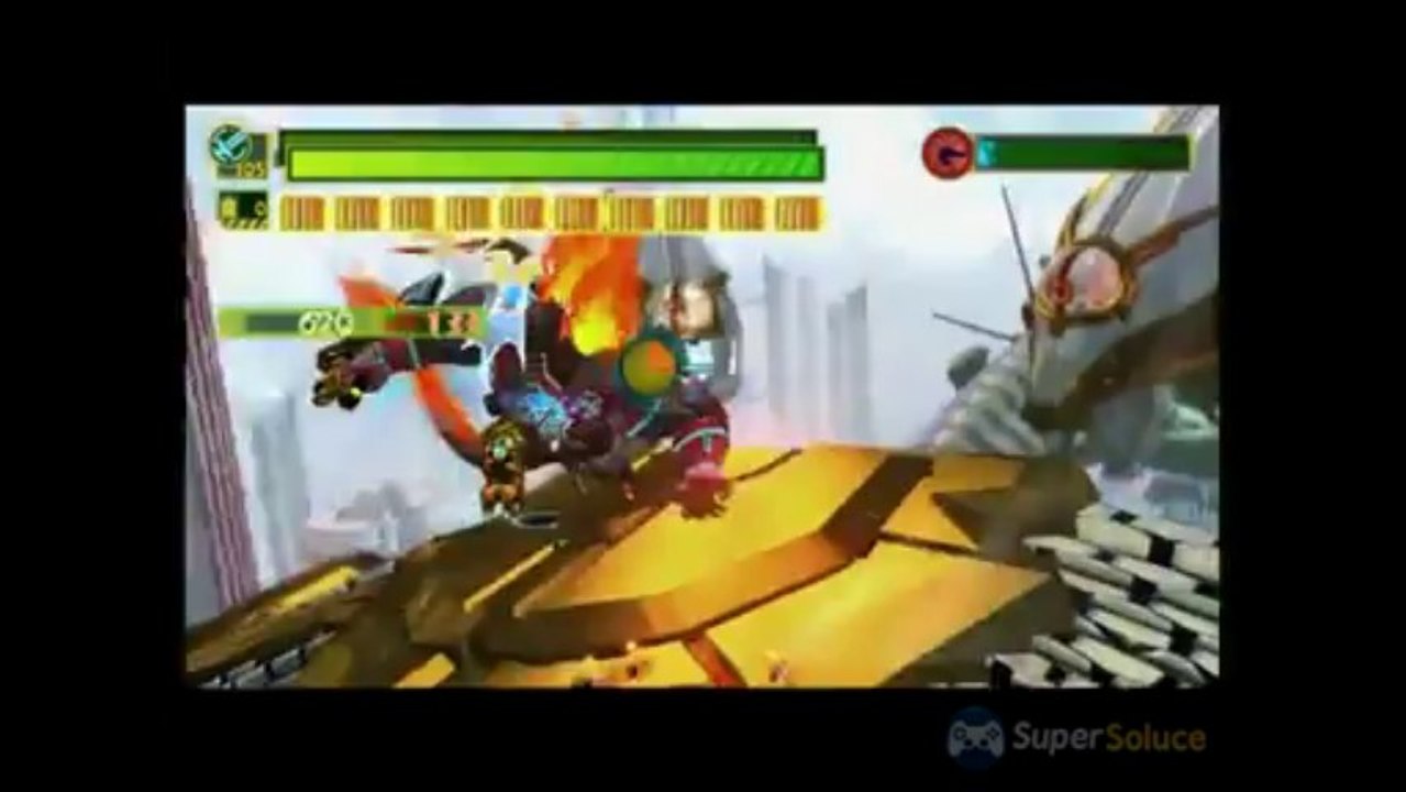 Combat de boss Opération 001-C