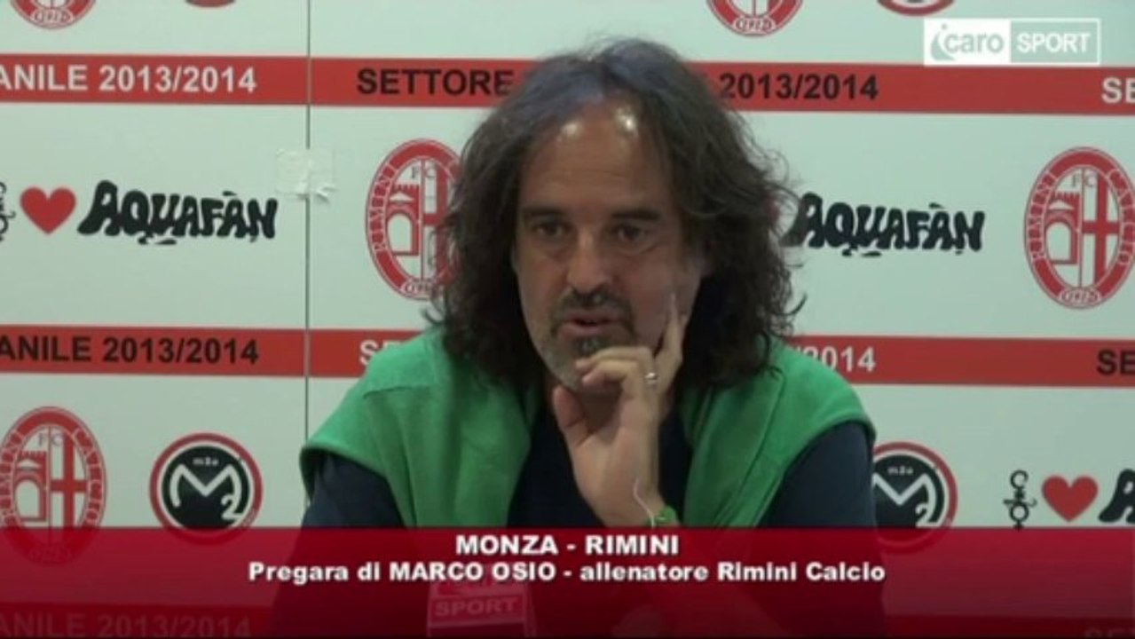 Icaro Sport. Monza-Rimini, il prepartita di Marco Osio